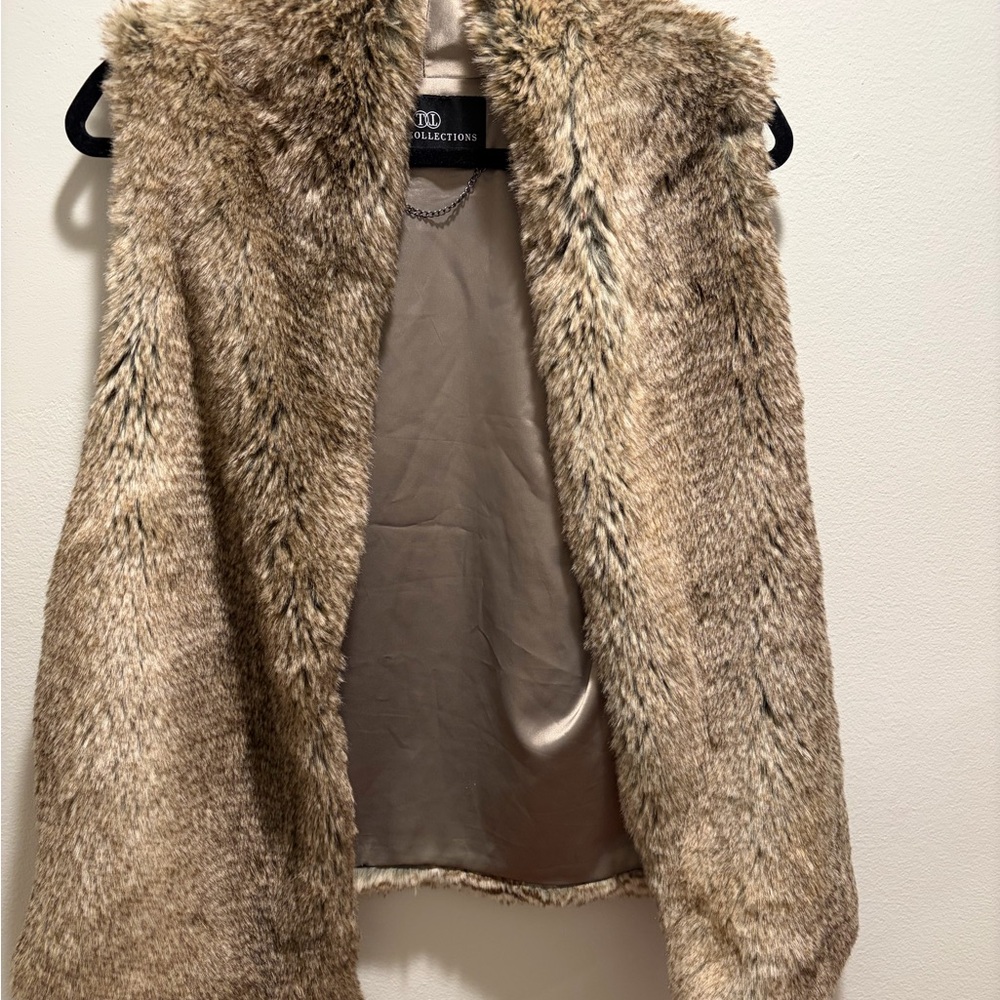 Faux Fur Teddy Vest